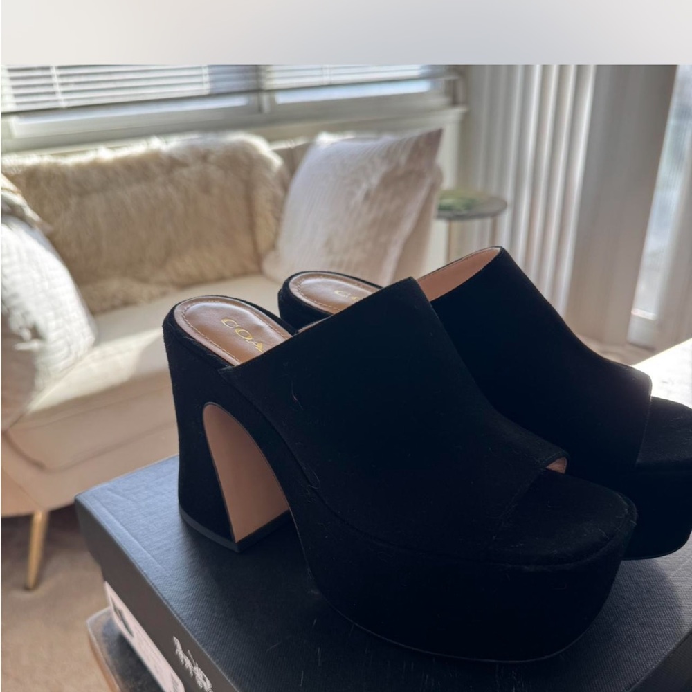 Coach Vintage Platform Heels